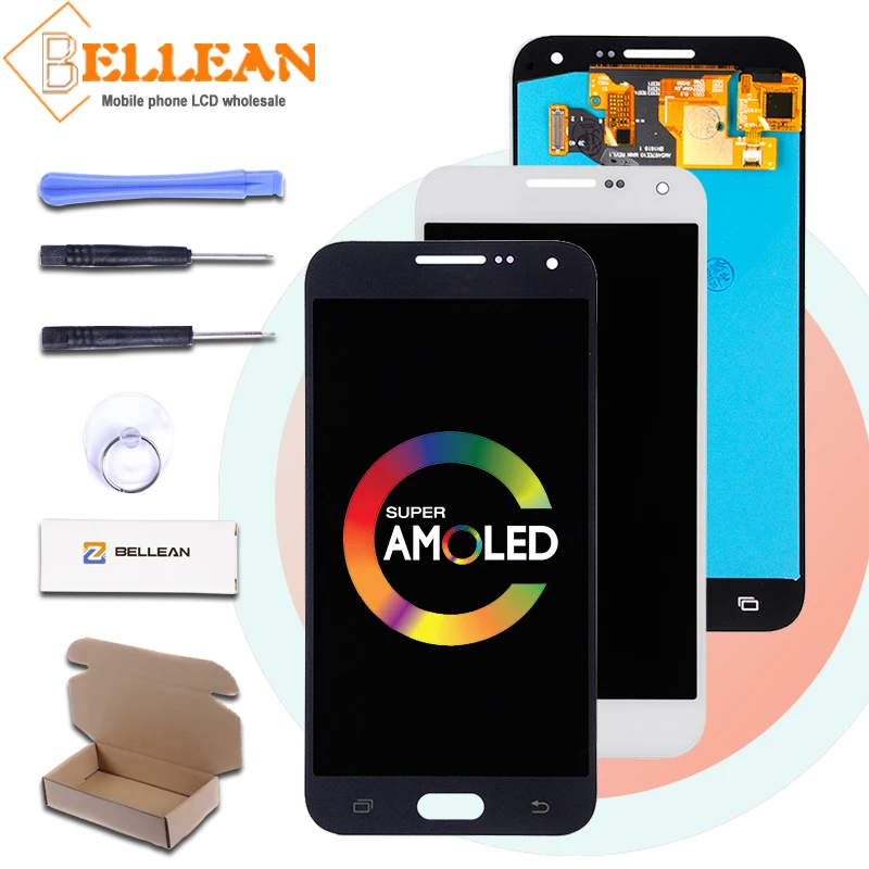 

Promotion E5 Display Catteny For Samsung Galaxy E500 Lcd With Touch Screen Digitizer Assembly E5000 Digitizer Replacement