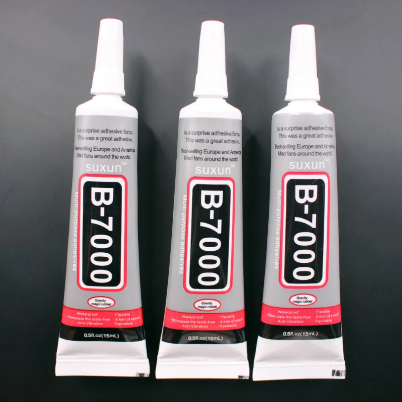 

B7000 Glue 15ml Industrial Strength Super Adhesive Clear Liquid B-7000 Glue Diy Phone Case Crafts Pearls Jewelry Rhinestones