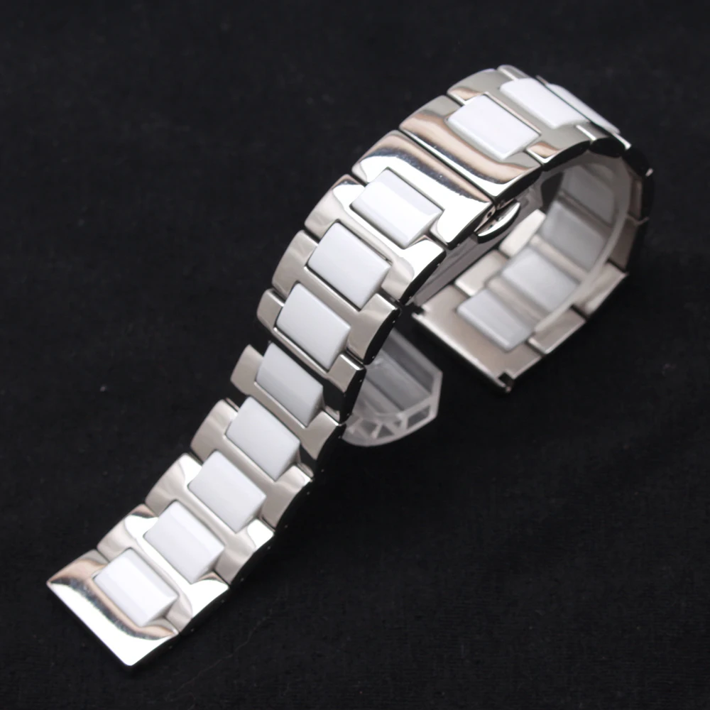 Ceramic watch strap bracelet watchbands 14 16 18 20 22mm wristwatches