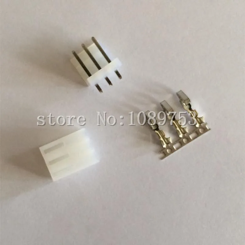 

20sets/Lot CH3.96 3Pin Connector Kit Straight Pin Header+Terminal+Housing