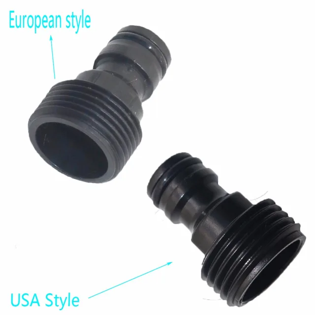 5 Pcs Threaded Tap Connector Hose Quick Connect Npt 3 4 Male Usa