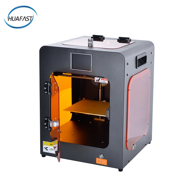 HUAFAST офисная Электроника 3d принтер мини размер печати drucker акриловая