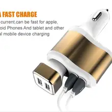 Авто-Стайлинг USB Автомобильное зарядное устройство для Mercedes Benz W221 W220 W163 W164 w176 w208 w207 c180 e200 Mercedes Benz W203 аксессуары