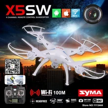 Syma X5SW Quadcopter Skimmer Drone With Camera HD FPV Kinda Dron Rc Helicopter Quadrocopter Remote Control Helicoptero