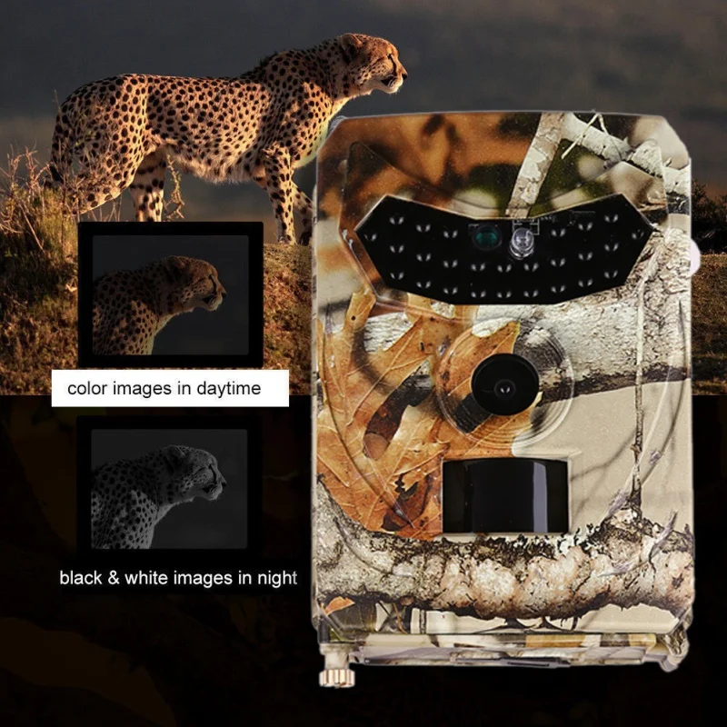 

Wild Camera Po-Traps 12MP 1080P Motion Triggered Hunting Wildcamera Trap IP56 Waterproof Outdoor Night Vision Trail Camera
