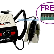 204+ 102L Мини микромотор+(бесплатно) 1 коробка набор алмазных боров, ювелирные изделия мини полировальная машина, ювелирные инструменты, 0-35000 об/мин