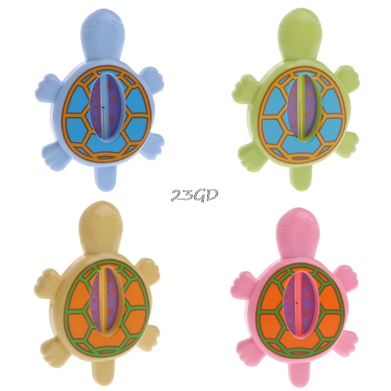 Младенца Ванна Температура воды тестер Preety подарок с животным принтом; утепленные термометр "Черепаха" JUN10_17