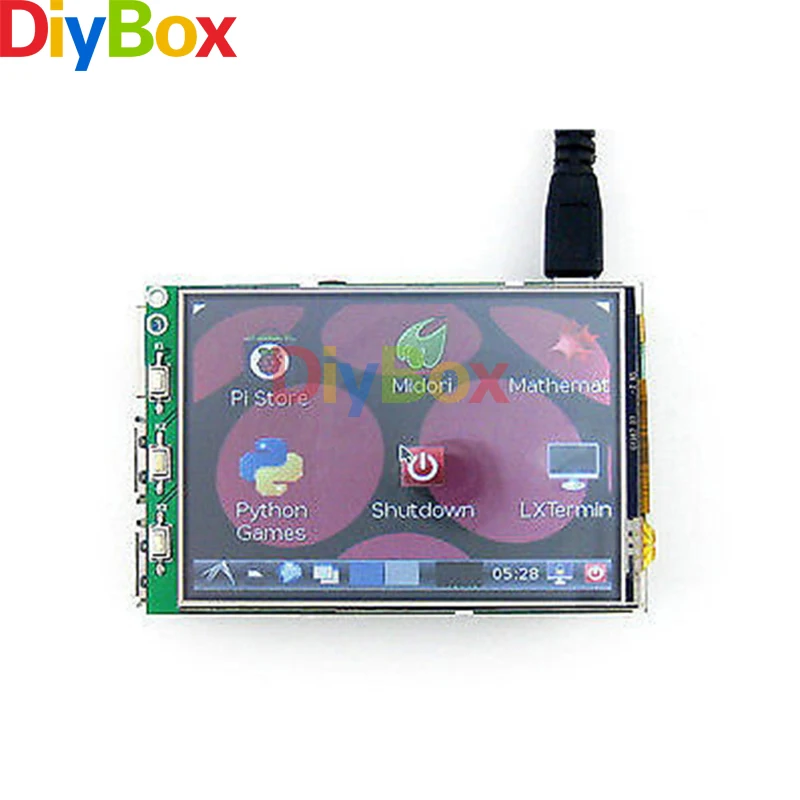

Display 3.2" TFT LCD Board Screen Touch for Raspberry Pi B+ B Board