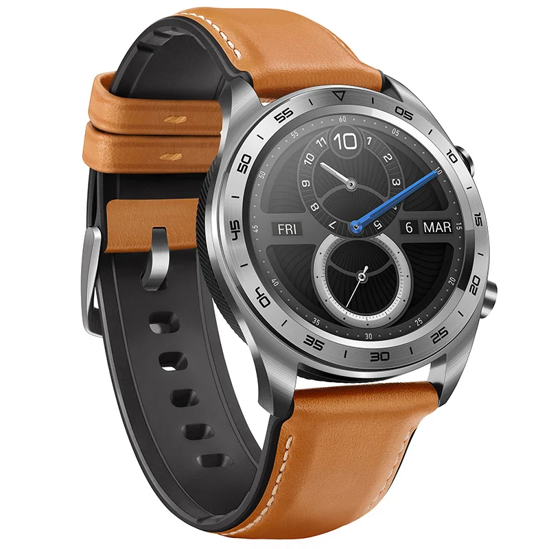 Huawei Honor Watch Волшебные Смарт-часы NFC GPS трекер сердечного ритма трекер сна рабочий 7 дней напоминание о сообщениях 5ATM водонепроницаемый