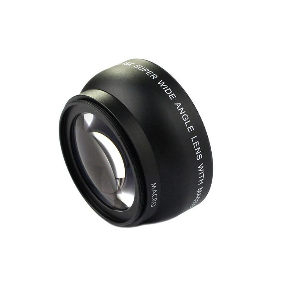 Super Quality HD 52mm 0.45x Wide Angle Lens+ Macro Lens for DSLR Camera