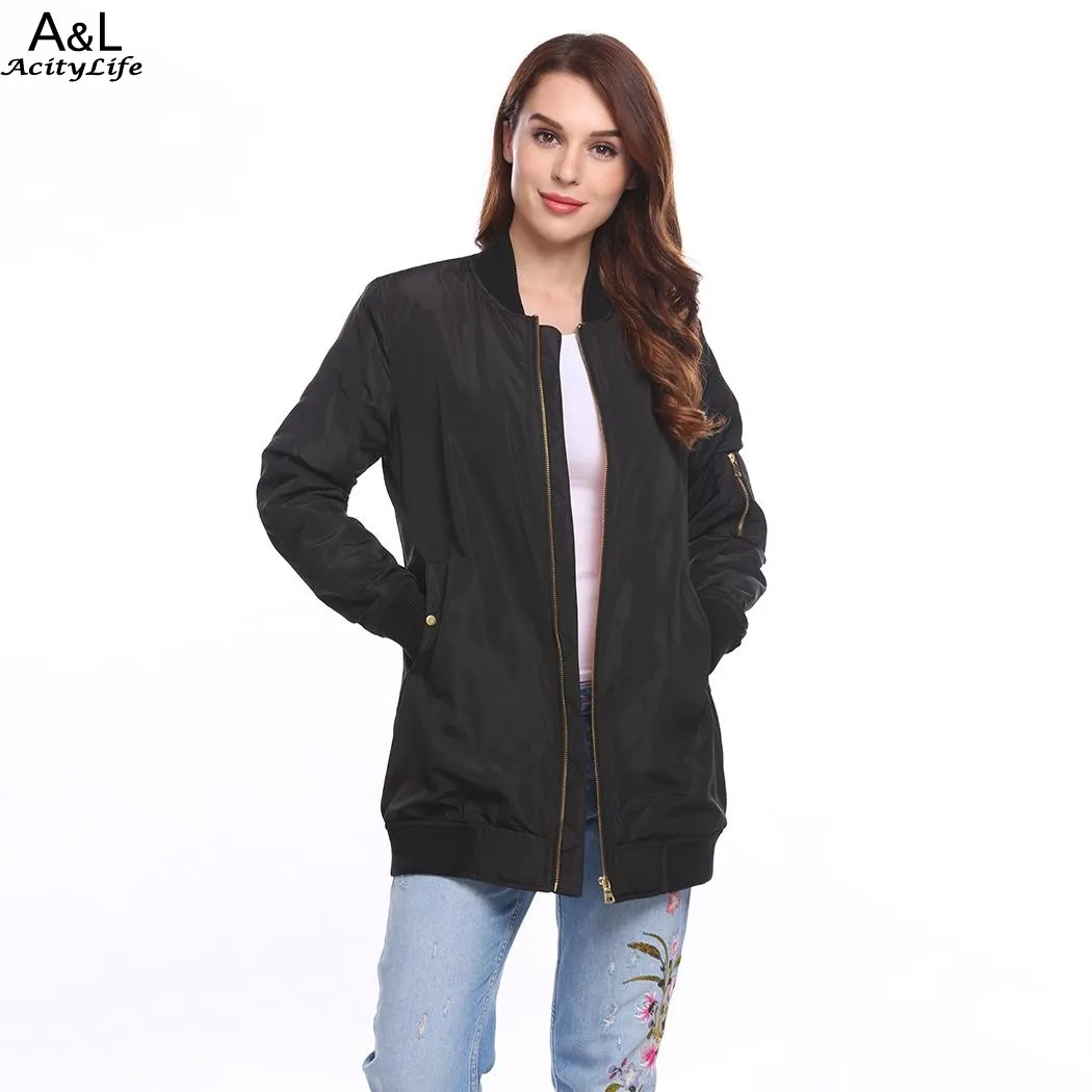 FANALA Autumn Winter Long Jackets Coats 2017 Female Coat