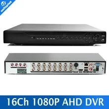 16 Канала AHD DVR 1080 P DVR 16-КАНАЛЬНЫЙ AHD AHD-H 1920*1080 2.0MP ВИДЕОНАБЛЮДЕНИЯ Видеорегистратор DVR NVR HVR 3 В 1 Системы Безопасности