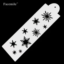 Free Shipping Scrapbooking Tool Card DIY Album Masking Spray Painted Template Drawing Stencil Cut Template For Christmas