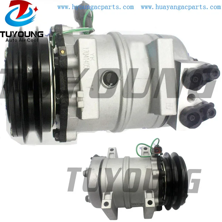 

DKS-15CH auto ac compressor for Komatsu Hitachi excavator 2039796831 50601171441F Z0010951A002F 506211-6502 TW506211-6502