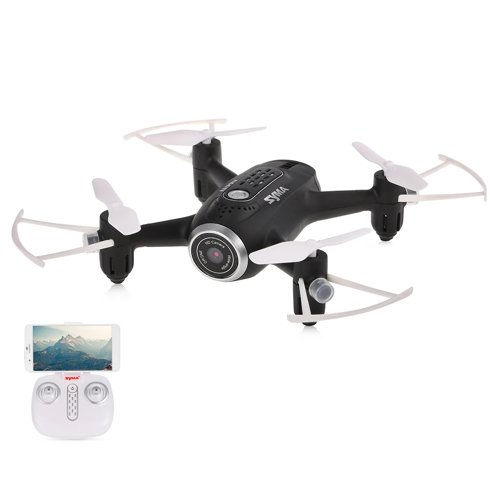 Syma X22W Wi-Fi FPV 0.3MP Camera Drone Selfie Mini Drone 2.4G 4CH 6-Axis Aircraft Altitude Hold RC Quadcopter RTF Dron (12)