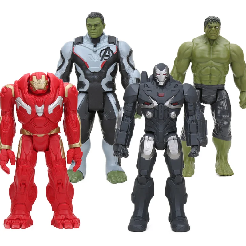 Us 351 22 Off30cm Infinity War Titan Hero Series Thanos Hulk Buster Pvc Action Figures The Avengers 3 Figure Collectible Model Doll Toys In Action