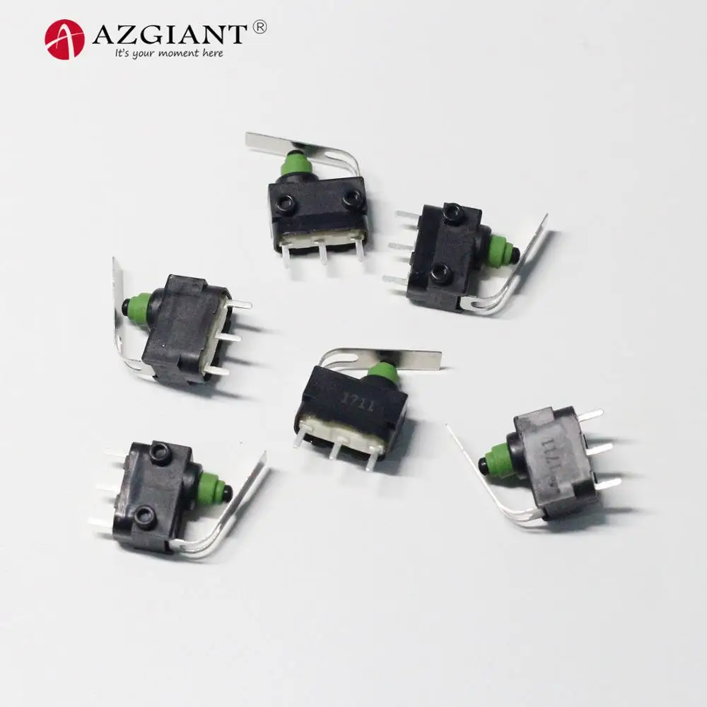 

6pcs/lot 3 Pin Lock Ignition Micro Switch Button Fit for Audi A6L Q7 J518 Module Lock ESL Module Repair with metal clip