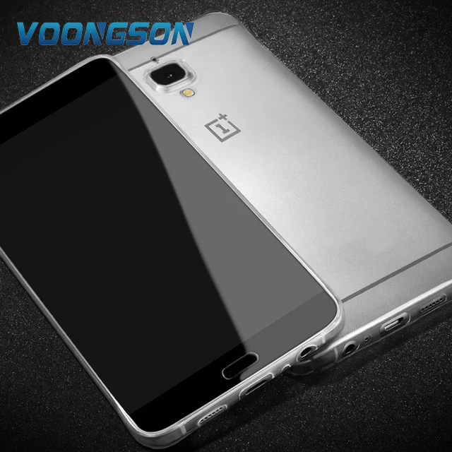 

For OnePlus 3 3T case silicone for oneplus 3T cover silicone back TPU original case TPU slim 64gb a3010 soft funda clear coque