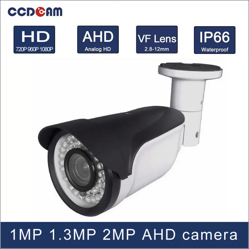 ФОТО 1MP 1.3 MP 2MP high definition day and night vision AHD 2.8-12mm VF lens camera for CCTV system