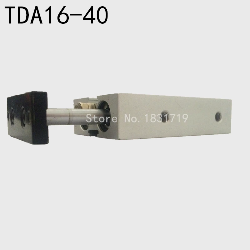 AirTAC styp TDA16-40 двухосевой цилиндр TDA16 * 40 двойной шток цилиндра пневматические компоненты TN16 * 40 цилиндр 16 мм диаметр 40 мм ход поршня