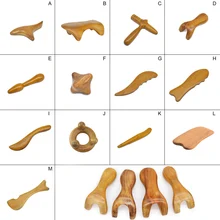 Сандаловое дерево соскабливание пластин деревянный глаз соскабливание пластины релаксации массажер для тела здоровья лица Gua Sha доска SN-Hot