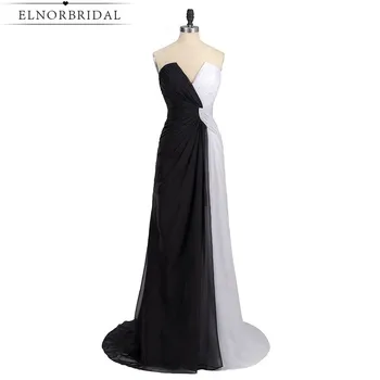 

Black And White Evening Dresses Long 2020 Sexy Robe De Soiree Formal Celebrity Party Dress Imported Prom Gowns Free Shipping