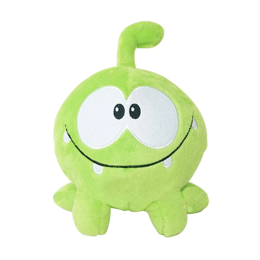 20 см Kawaii om nom Frog плюшевая игрушка обрезка веревки мягкая резиновая фигура