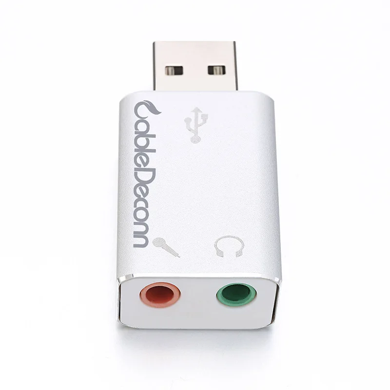 USB2.0 внешняя звуковая карта plug and play для настольного компьютера ноутбука