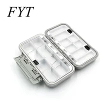 FYT 1 шт. коробки для рыболовной приманки 24 отделения двойной слой рыболовная коробка пластиковые рыболовные снасти коробки