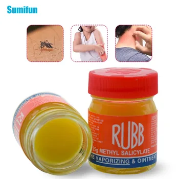 

1pcs Genuine Herb Balm Insect Beetle Bites Itching Nausea Dizziness Headache Pain Relief Patch Cream 25g P0023