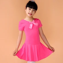 Детское платье для латинских танцев балетное соревнование, тренировочное балетное платье-пачка, балетная юбка для девочек, китайский национальный костюм