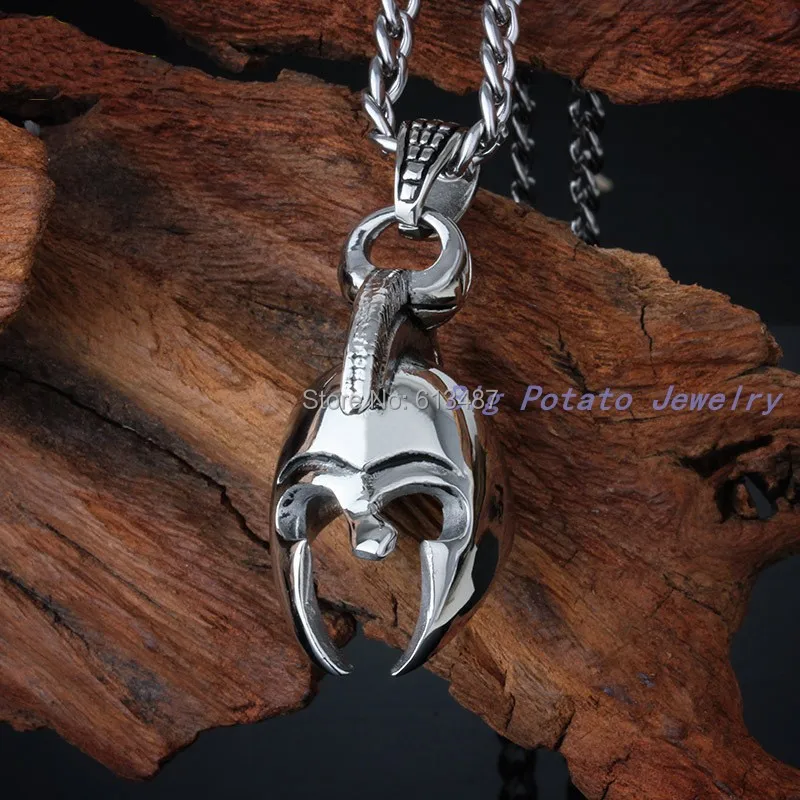 Hot Sale Fashion Pendant Jewelry Highly Polished Stainless Steel Men's