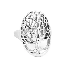 Кольцо древо жизни Ювелирные изделия из нержавеющей стали высокое качество серебро Claddagh Кельтский Узел Байкер кольцо для мужчин SWR0669