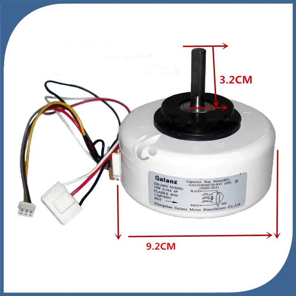 

good working for Air conditioner inner machine motor GAL4P19A-KND GAL019H40720-K01 Motor fan