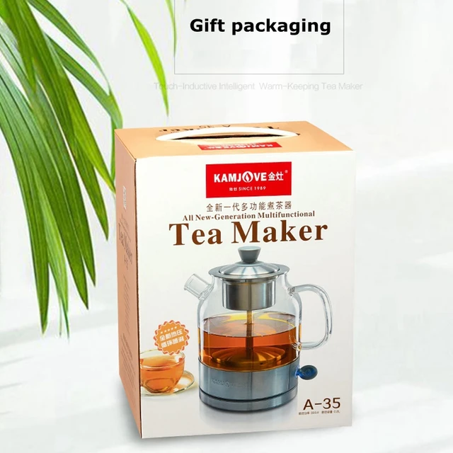 Automatikus Intelligens Főzőberendezés Üvegforraló Teaár Elektromos Vízforraló Gőzpermetű Tea Edény - Image 6