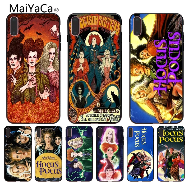 

MaiYaCa Hocus Pocus soft silicone TPU Phone Case cover Shell For Apple iPhone X 8 8plus 7 7plus 6 6s Cover