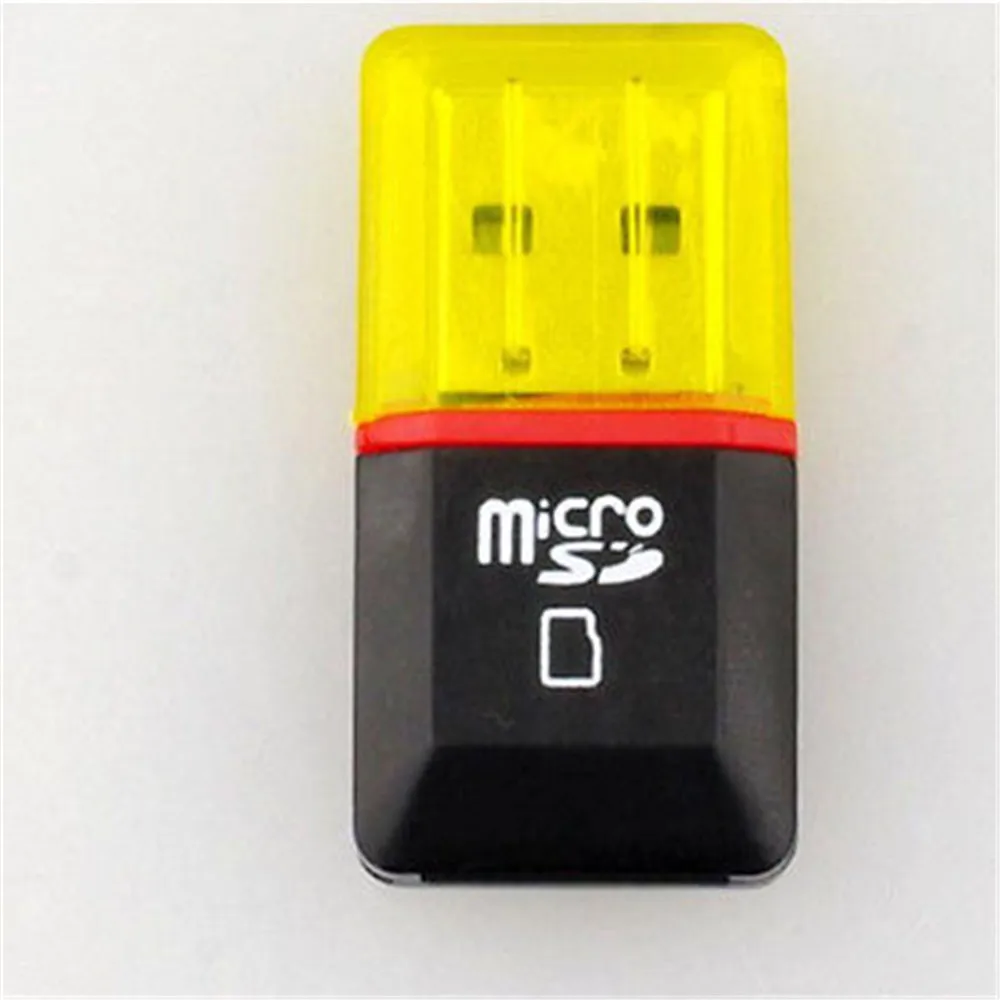 USB 2,0 Micro SD SDHC TF флэш-карта памяти мини-адаптер для ноутбука