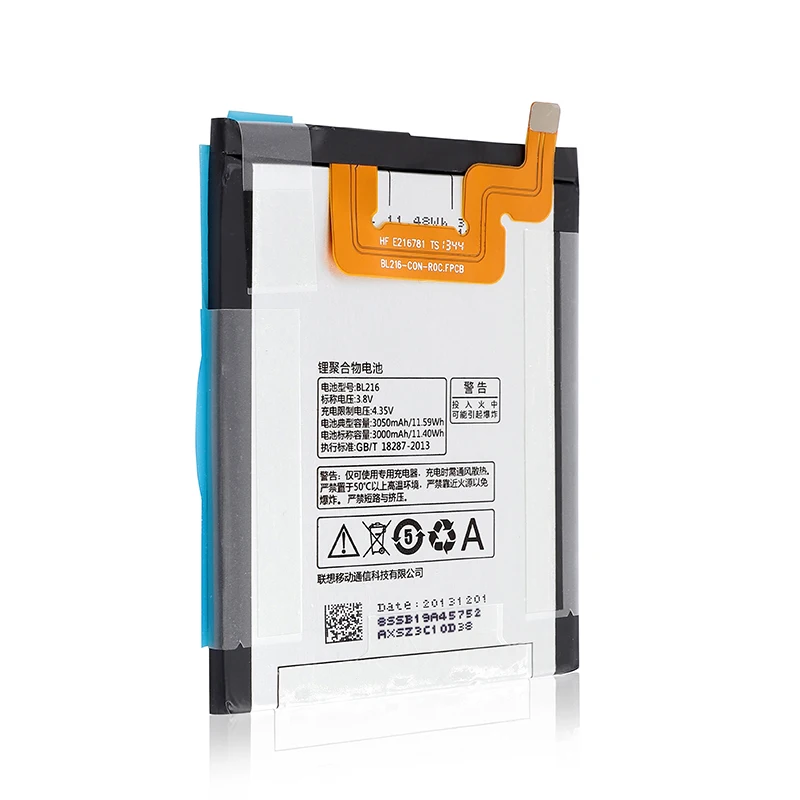 Оригинальный аккумулятор bl216 BL216 для Lenovo VIBE Z K910 K910e K6 X910 3050 мАч высококачественные