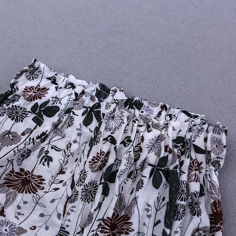 Children's Wear Middle Waist Baby Girl Shorts 2019 New Children's Bract Pants Cotton Elastic Floral Toddler Baby Girl Clothes