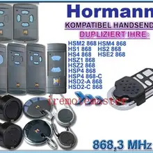 Для Hormann пульт дистанционного управления 868,3 мГц фиксированный код