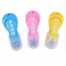 Новые прекрасные мини-Уход за ногтями детей практические триммер для стрижки синий розовый Удобный ежедневные детские Уход за ногтями детей