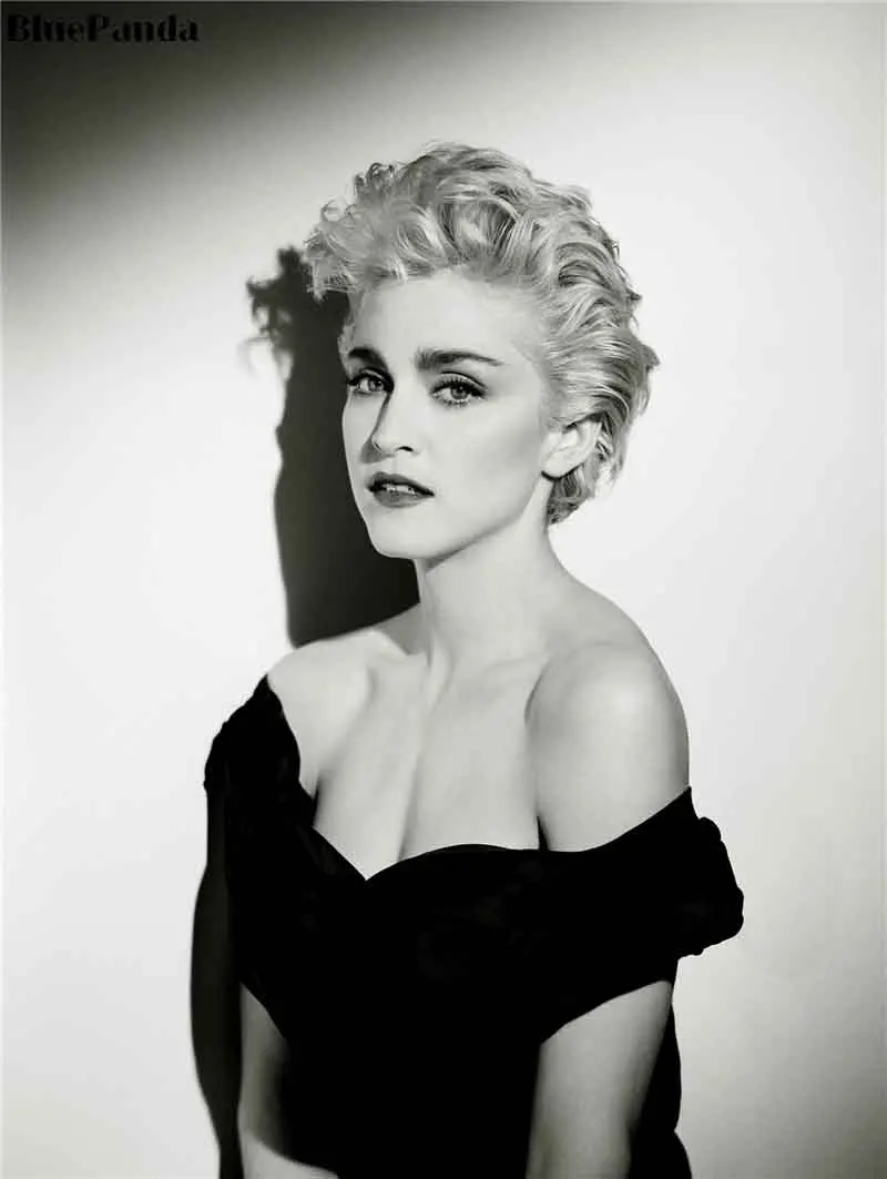 Мадонна портрет певица актер художественный плакат на холсте плакат печать Настенная картина Современная для гостиной украшение дома - Цвет: RW1000(No Frame)