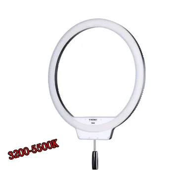 

YONGNUO YN608 Annular Pro LED Video Light Bi-Color 3200K~5500K CRI>95 Wireless Remote Video Selfie Photography Ring Light Lamp
