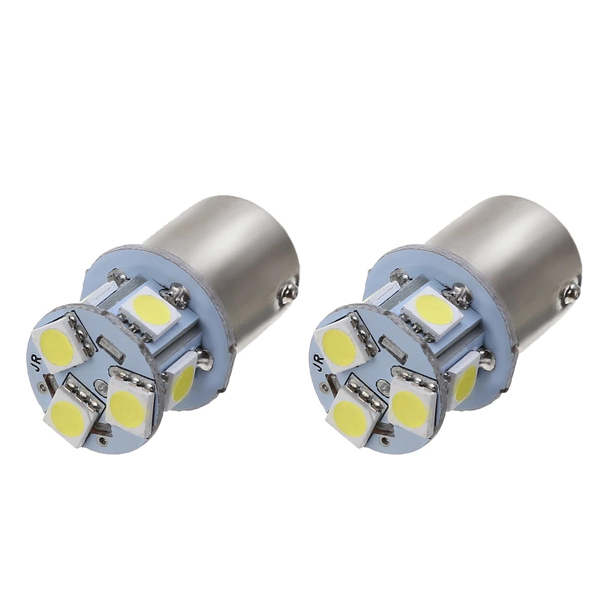 2X DC 12V 1156 Car Brake Light White 5050 8 SMD LED Tail Turn Signal Light Bulb Auto Side Marker Backup Stop Lamp