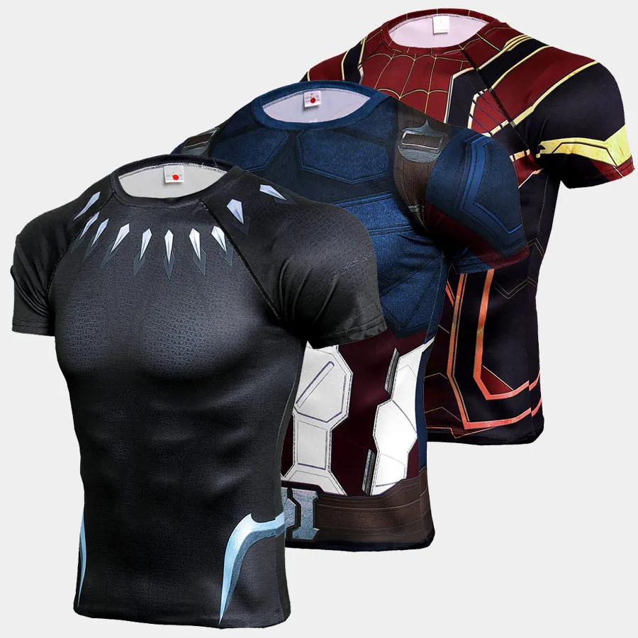 black panther gym shirt