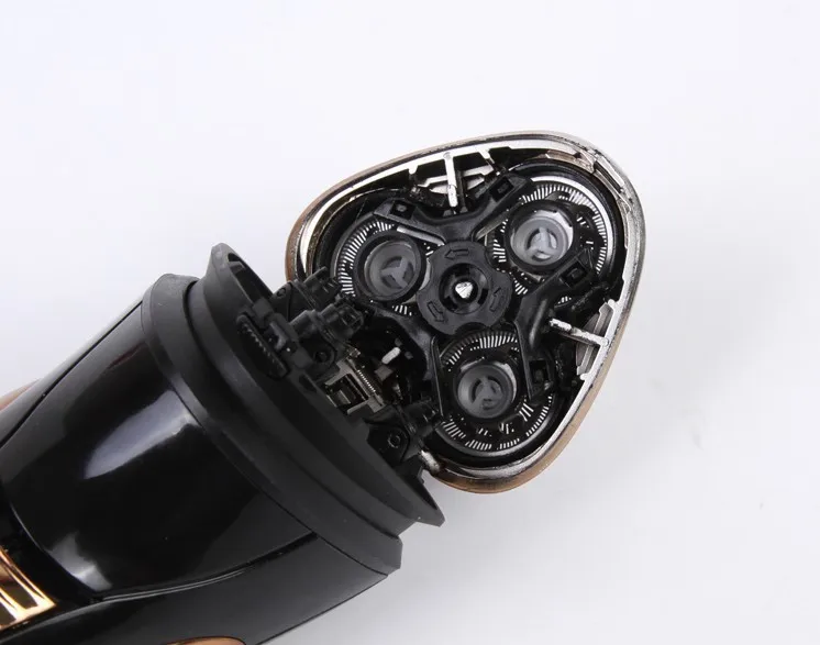 kemei 3D electric shaver face care groomer shaving machine rechargeable shaver trimmer washable beard razor men barbeador