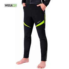 WOSAWE на осень-зиму флис теплый езда брюки ветрозащитные Штаны мужчин и женщин Велосипеды Штаны