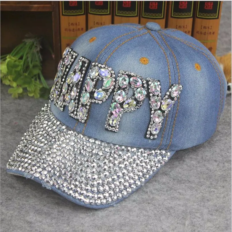 Happy hip hop бейсболка snapback головные уборы для мужчин и женщин унисекс для взрослых для женщин и мужчин мальчик девочка джинсы солнцезащитные шапки