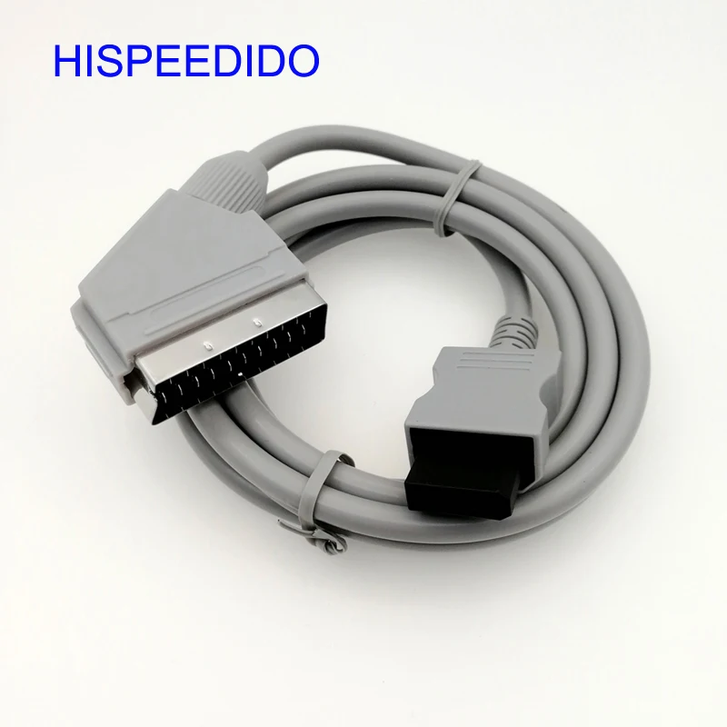 HISPEEDIDO Высокое качество реального RGB Scart видео HD HDTV AV патч-корд кабель RGB SCART LEAD для nintendo wii консоли видеоигры