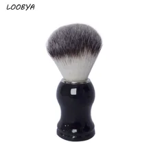 Черная ручка синтетических волос щетка для бритья мужские инструменты для бритья лица